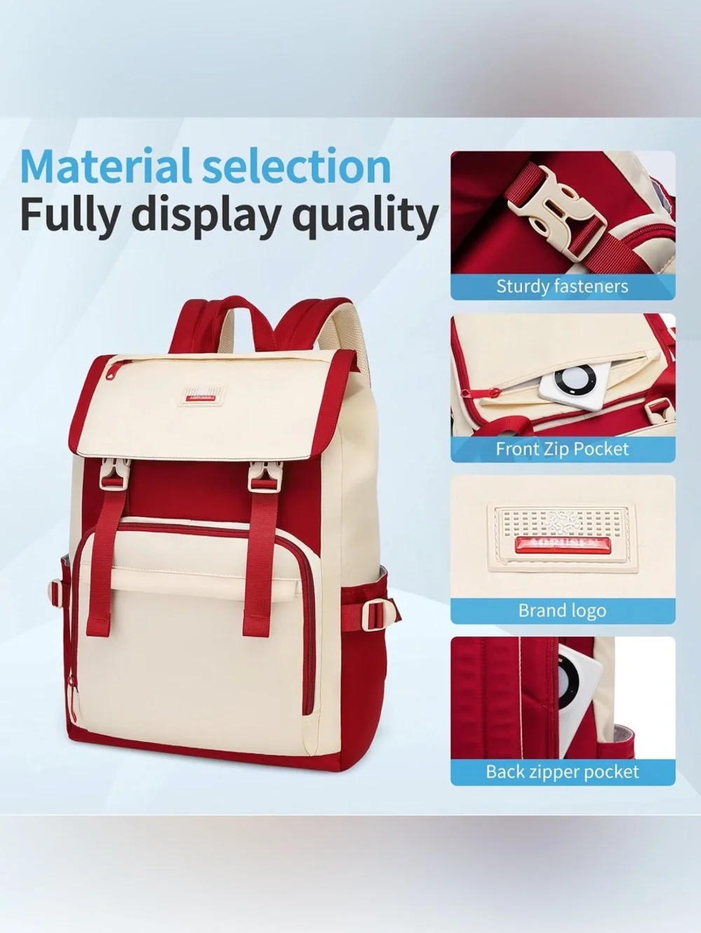 Lightweight Laptop Backpack Large Capacity.
